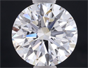 Del inventario de diamantes de laboratorio, 1.04 quilates, Redondo , Color E, claridad VVS2 y certificado IGI