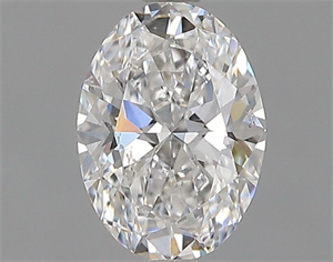 Foto Diamante Natural 0.50 quilates, Ovalado , Color E, claridad SI1 y certificado GIA de