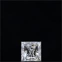 Natural Diamond 1.02 Carats, Princess with  Cut, F Color, VVS2 Clarity and Certified by GIA