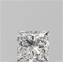 Diamante Natural 0.50 quilates, Princesa , Color F, claridad VS2 y certificado GIA