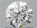 Natural Diamond 0.70 Carats, Round with Very Good Cut, E Color, VS1 Clarity and Certified by GIA