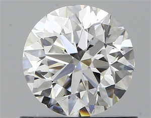 Picture of Natural Diamond 0.70 Carats, Round with Very Good Cut, E Color, VS1 Clarity and Certified by GIA