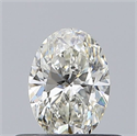Diamante Natural 0.40 quilates, Ovalado , Color H, claridad VS1 y certificado GIA