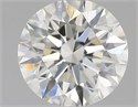 Natural Diamond 0.50 Carats, Round with Excellent Cut, I Color, VVS2 Clarity and Certified by GIA