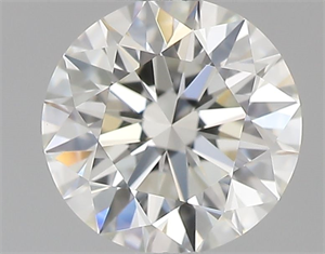 Picture of Natural Diamond 0.50 Carats, Round with Excellent Cut, I Color, VVS2 Clarity and Certified by GIA