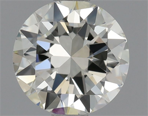 Picture of Natural Diamond 0.70 Carats, Round with Very Good Cut, K Color, VVS1 Clarity and Certified by GIA