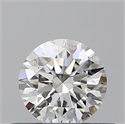 Diamante Natural 0.40 quilates, Redondo , Color F, claridad VVS2 y certificado GIA