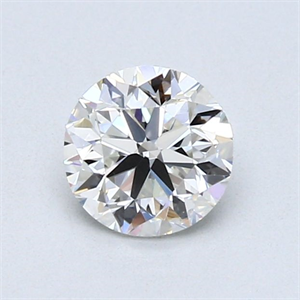 Picture of Natural Diamond 0.70 Carats, Round with Very Good Cut, I Color, VS1 Clarity and Certified by GIA
