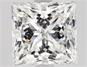 Diamante Natural 2.17 quilates, Princesa , Color F, claridad VS1 y certificado GIA