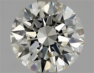 Picture of Natural Diamond 1.12 Carats, Round with Excellent Cut, J Color, VS2 Clarity and Certified by GIA