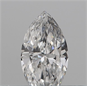 Diamante Natural 0.10 quilates, marqués , Color D, claridad SI1 y certificado IGI