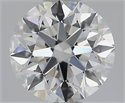 Diamante Natural 1.30 quilates, Redondo , Color F, claridad IF y certificado GIA