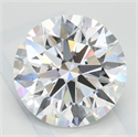 Del inventario de diamantes de laboratorio, 2.53 quilates, Redondo , Color D, claridad IF y certificado IGI