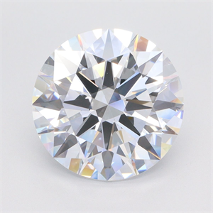 Picture of Lab Grown Diamond 5.02 Carats, Round with Ideal Cut, E Color, VS1 Clarity and Certified by IGI