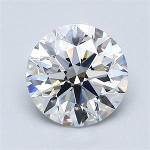 Foto Diamante Natural 1.50 quilates, Redondo , Color F, claridad VS2 y certificado GIA de