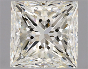 Foto Diamante Natural 1.50 quilates, Princesa , Color K, claridad VS1 y certificado GIA de