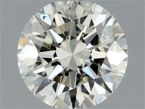 Picture of Natural Diamond 0.80 Carats, Round with Excellent Cut, K Color, SI1 Clarity and Certified by GIA