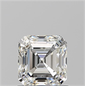 Diamante Natural 1.01 quilates, Asscher , Color H, claridad VS2 y certificado GIA