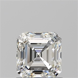 Foto Diamante Natural 1.01 quilates, Asscher , Color H, claridad VS2 y certificado GIA de
