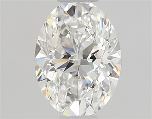 Foto Diamante Natural 0.50 quilates, Ovalado , Color E, claridad VVS1 y certificado GIA de