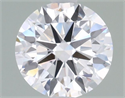Lab Grown Diamond 1.00 Carats, Round with Excellent Cut, D Color, VVS1 Clarity and Certified by IGI