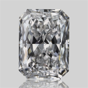 Picture of Natural Diamond 1.52 Carats, Radiant with  Cut, D Color, SI1 Clarity and Certified by GIA