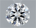 Diamante Natural 0.50 quilates, Redondo , Color F, claridad VVS2 y certificado GIA