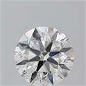 Natural Diamond 3.01 Carats, Round with Excellent Cut, I Color, SI2 Clarity and Certified by GIA