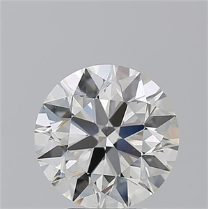 Picture of Natural Diamond 3.01 Carats, Round with Excellent Cut, I Color, SI2 Clarity and Certified by GIA