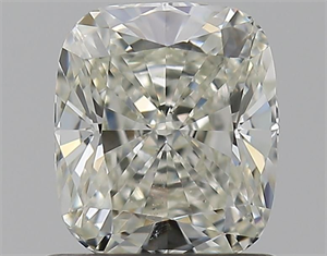 Picture of Natural Diamond 0.92 Carats, Cushion with  Cut, J Color, SI1 Clarity and Certified by GIA