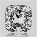 Natural Diamond 0.45 Carats, Cushion with  Cut, F Color, VVS2 Clarity and Certified by GIA