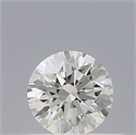 Natural Diamond 0.40 Carats, Round with Excellent Cut, H Color, VVS1 Clarity and Certified by IGI