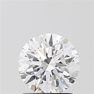 Picture of Lab Grown Diamond 1.09 Carats, Round with Ideal Cut, D Color, VVS2 Clarity and Certified by IGI