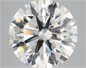 Lab Grown Diamond 7.71 Carats, Round with Ideal Cut, G Color, VS2 Clarity and Certified by IGI
