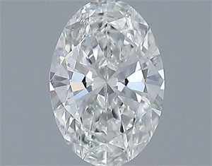 Picture of Natural Diamond 0.40 Carats, Oval with  Cut, H Color, VS1 Clarity and Certified by GIA