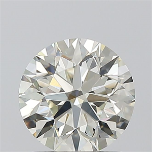 Picture of Natural Diamond 1.20 Carats, Round with Excellent Cut, K Color, SI1 Clarity and Certified by GIA