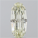 Natural Diamond 2.01 Carats, Oval with  Cut, N Color, SI2 Clarity and Certified by GIA