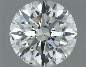 Foto Diamante Natural 0.71 quilates, Redondo , Color H, claridad SI1 y certificado IGI de