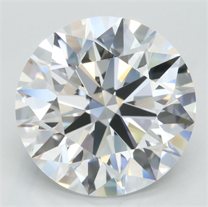 Picture of Lab Grown Diamond 4.53 Carats, Round with Excellent Cut, D Color, VVS1 Clarity and Certified by GIA