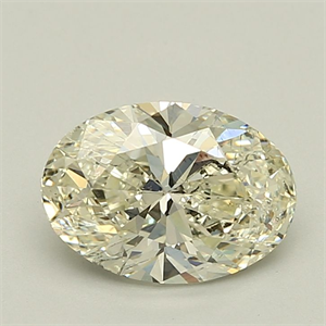 Picture of Natural Diamond 2.01 Carats, Oval with  Cut, L Color, SI2 Clarity and Certified by GIA