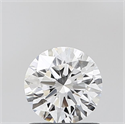 Lab Grown Diamond 0.80 Carats, Round with Ideal Cut, D Color, VS1 Clarity and Certified by IGI
