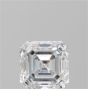 Picture of Natural Diamond 1.01 Carats, Asscher with  Cut, E Color, VVS2 Clarity and Certified by GIA