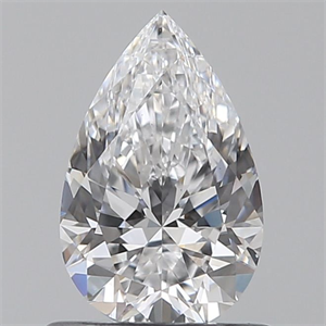 Picture of Natural Diamond 0.70 Carats, Pear with  Cut, D Color, VS2 Clarity and Certified by GIA