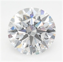 Lab Grown Diamond 1.09 Carats, Round with Ideal Cut, D Color, VVS1 Clarity and Certified by IGI