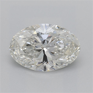 Picture of Natural Diamond 1.20 Carats, Oval with  Cut, I Color, SI1 Clarity and Certified by GIA