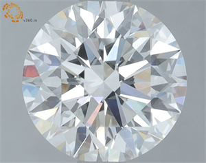 Picture of Lab Grown Diamond 1.45 Carats, Round with Ideal Cut, E Color, VS1 Clarity and Certified by IGI