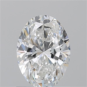 Picture of Natural Diamond 1.01 Carats, Oval with  Cut, E Color, VVS2 Clarity and Certified by GIA