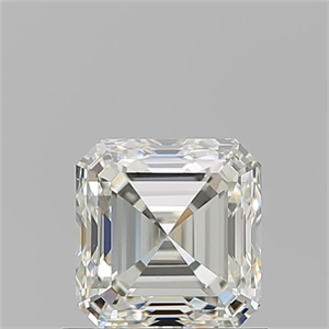 Picture of Natural Diamond 1.01 Carats, Asscher with  Cut, I Color, VVS2 Clarity and Certified by IGI