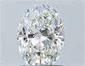 Diamante Natural 0.91 quilates, Ovalado , Color I, claridad VS1 y certificado GIA