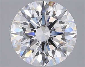 Picture of Lab Grown Diamond 3.05 Carats, Round with Ideal Cut, D Color, VVS1 Clarity and Certified by IGI